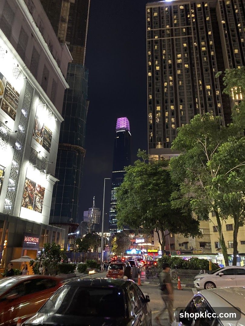 Night City Street Scene