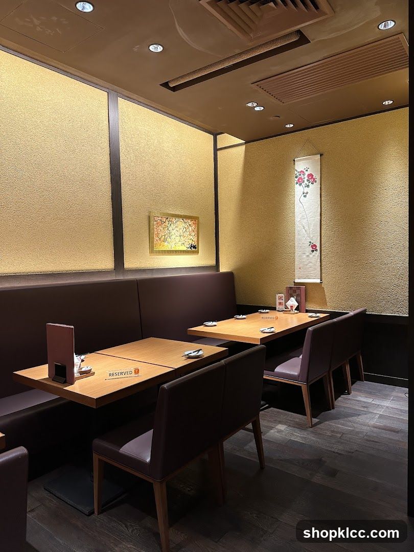 Restaurant Dining Area