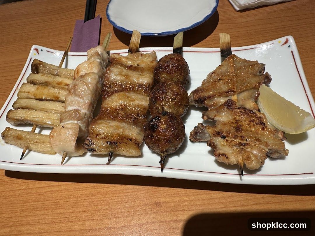 Assorted Yakitori Skewers