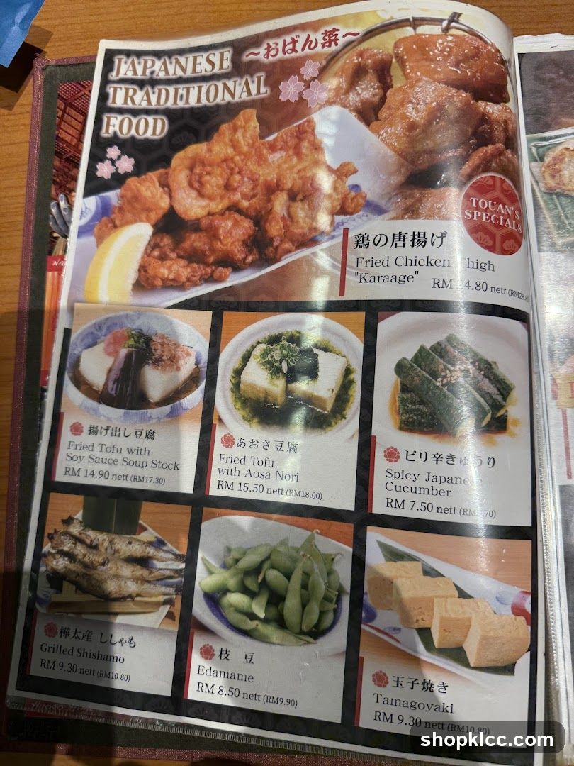 JAPANESE TRADITIONAL FOOD