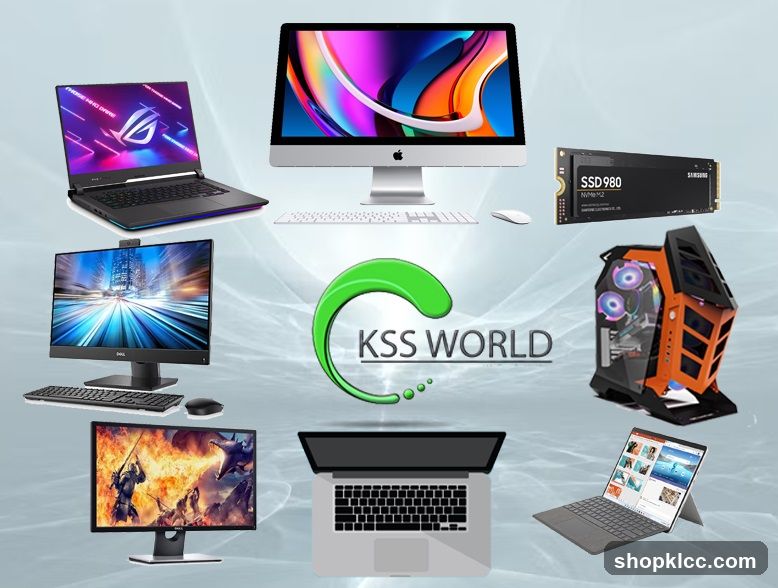 KSS World Tech Products Display