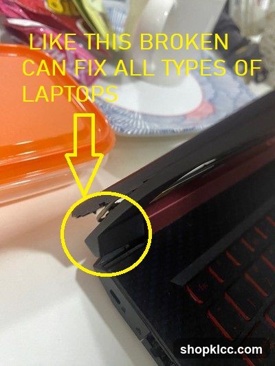 Broken Laptop Hinge