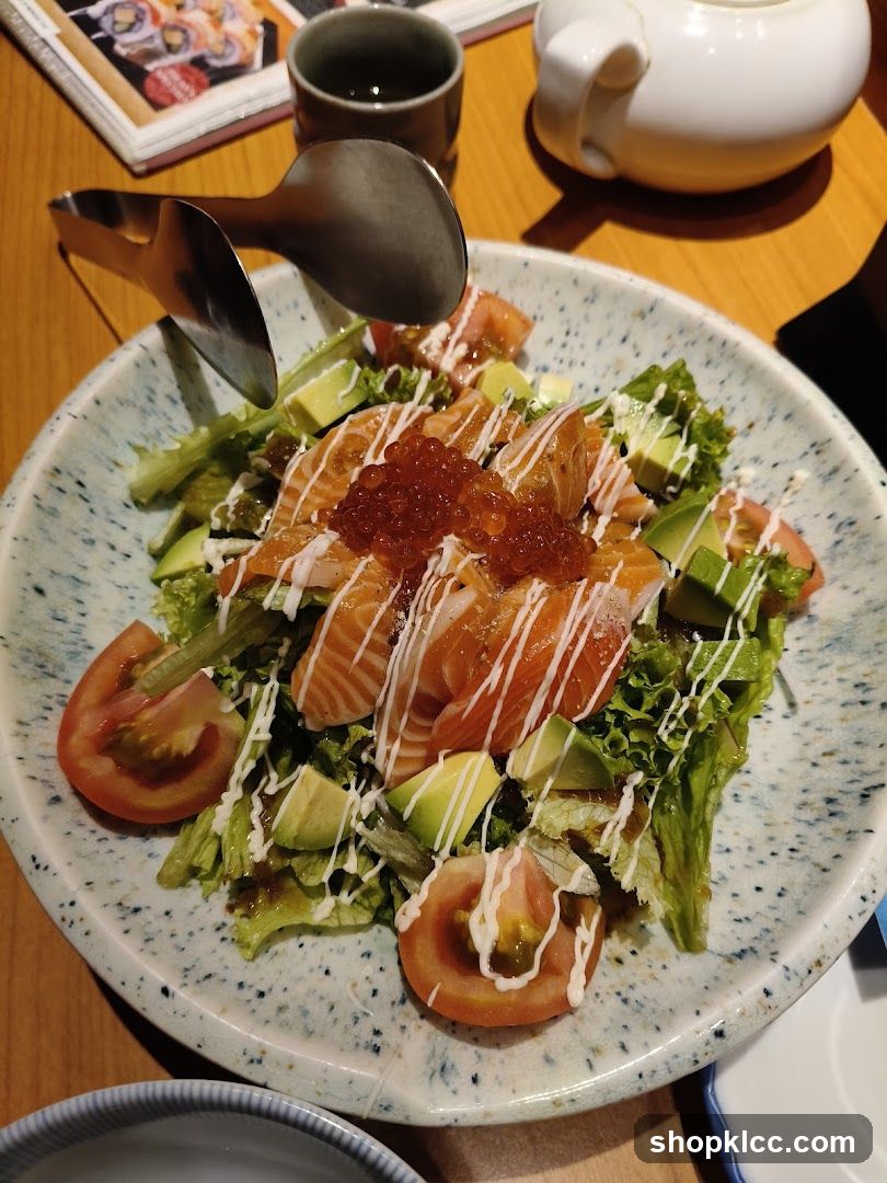 Salmon and Avocado Salad