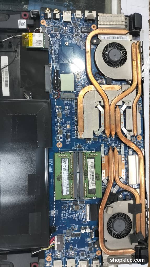 Laptop Motherboard with Cooling System