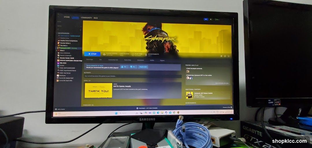 Cyberpunk 2077 Game Screen