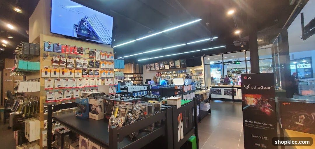 Electronics Store Interior