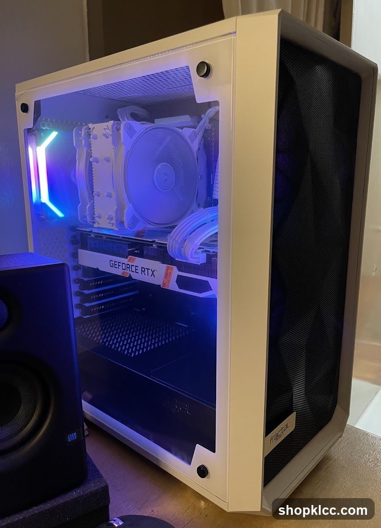 Custom PC Build with RGB Lighting