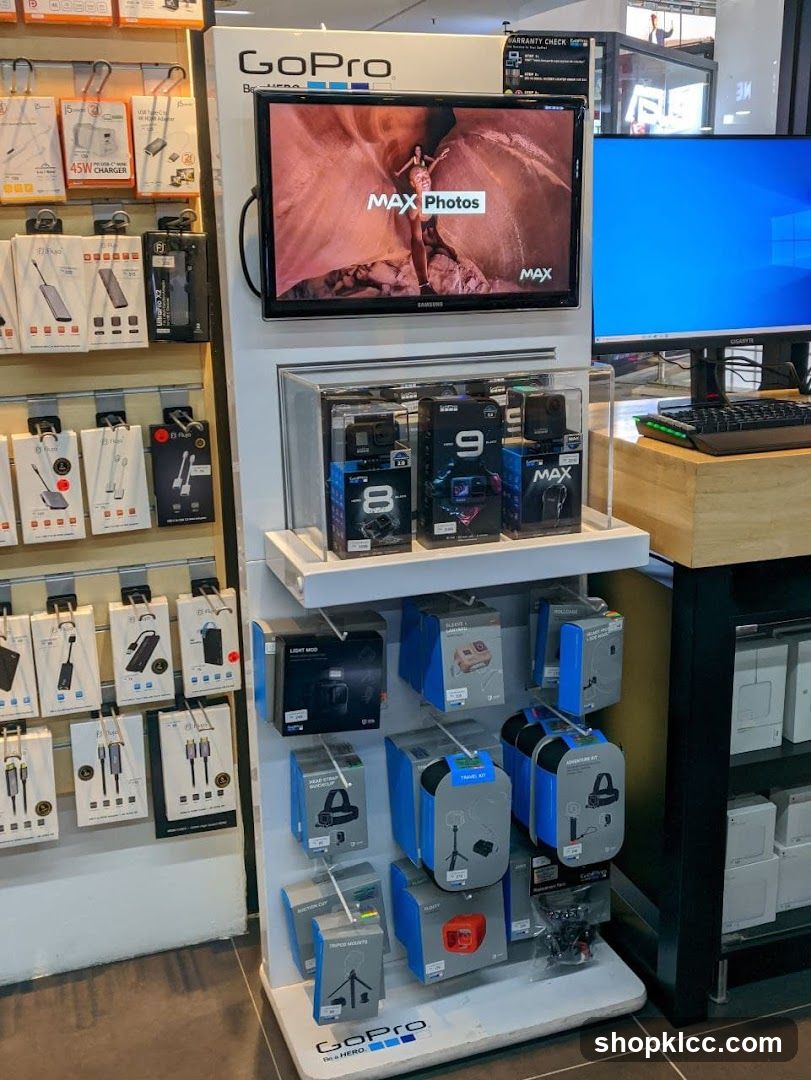 GoPro Product Display
