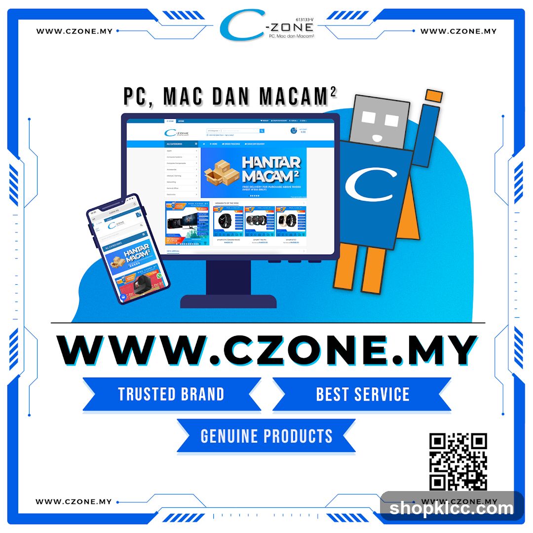C-Zone Online Store Advertisement