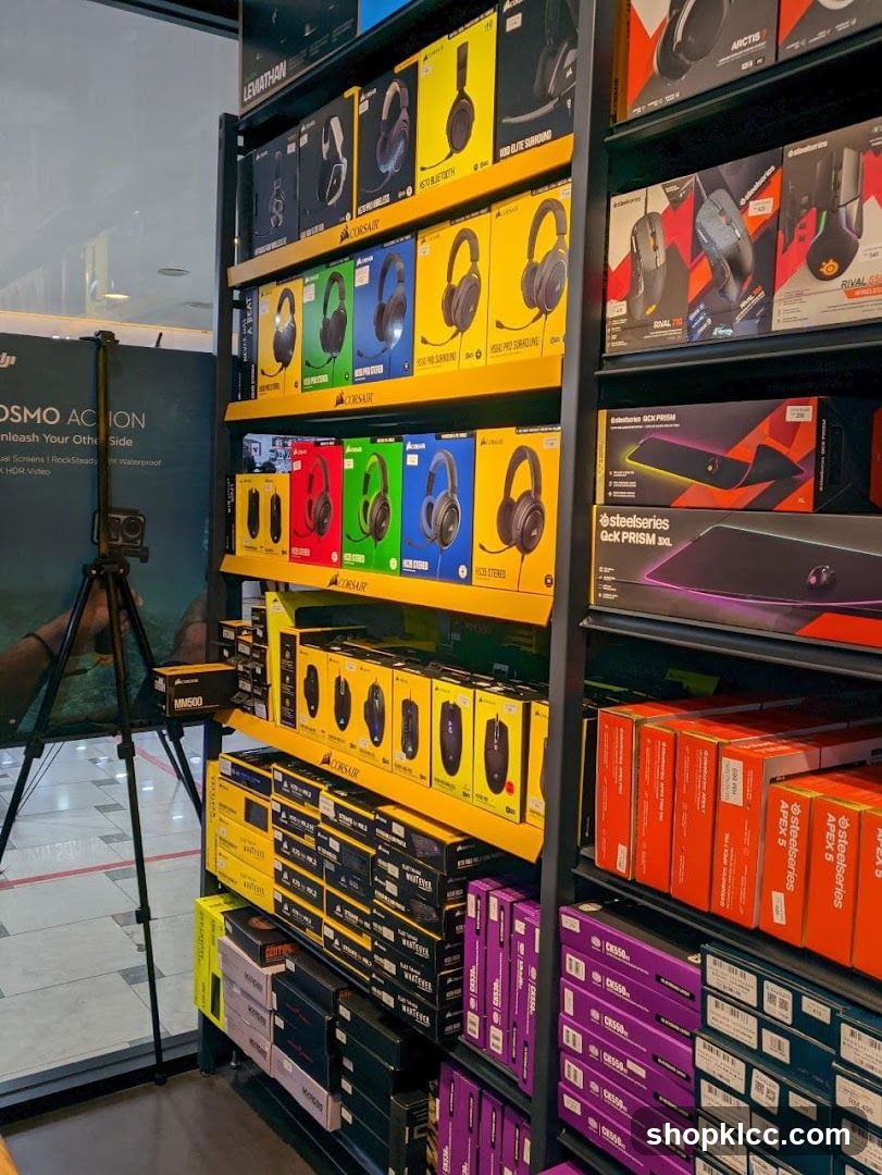 Electronics Store Interior Display