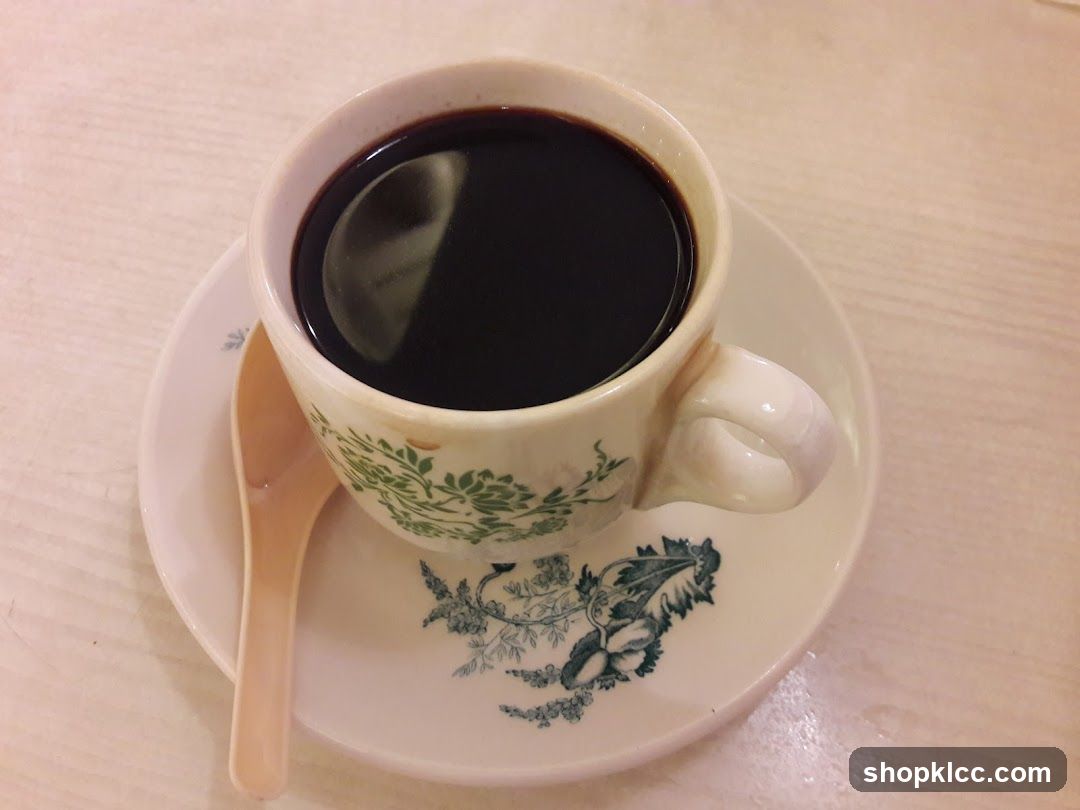 Black Coffee in Cup