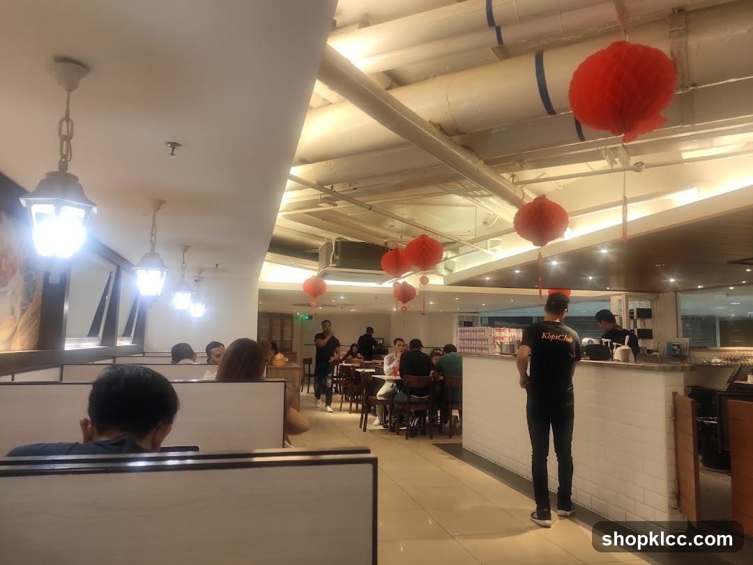 Restaurant Interior with Staff and Decor