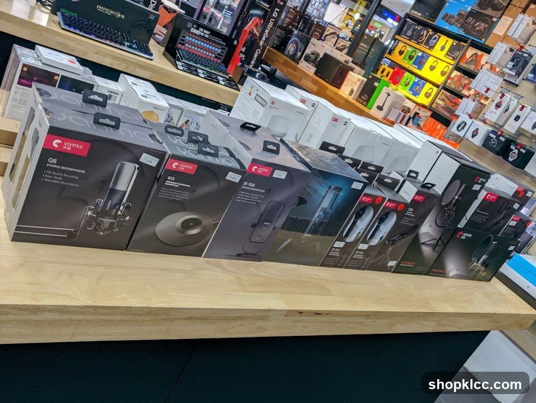 Electronics Store Display