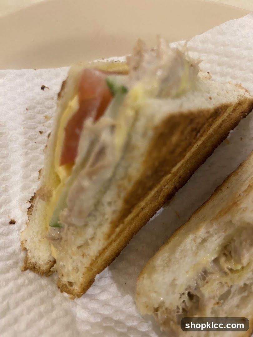 Tuna Sandwich Cut