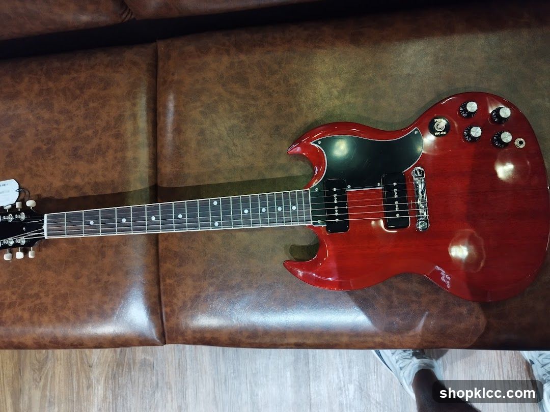 Red Electric Guitar