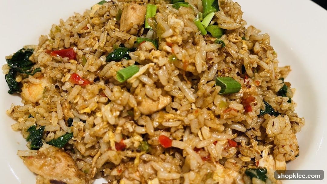 Fried Rice with Chicken and Vegetables