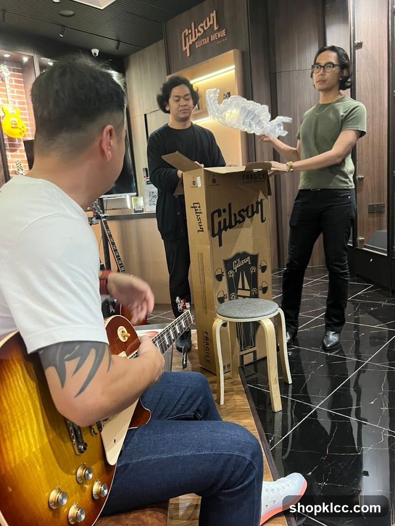 Guitar Store Interior