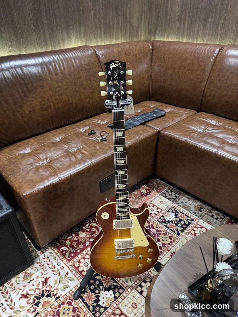 Electric Guitar on Display