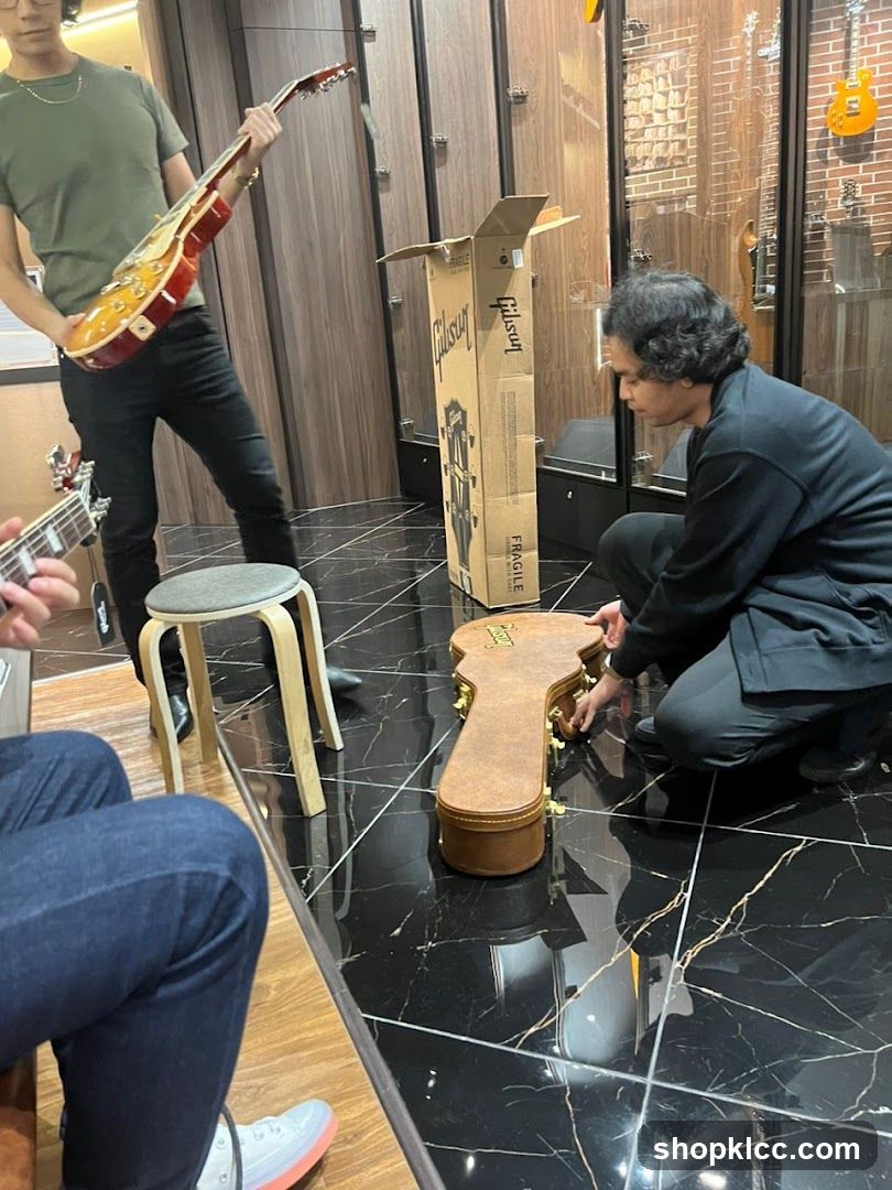 Guitar Store Interior