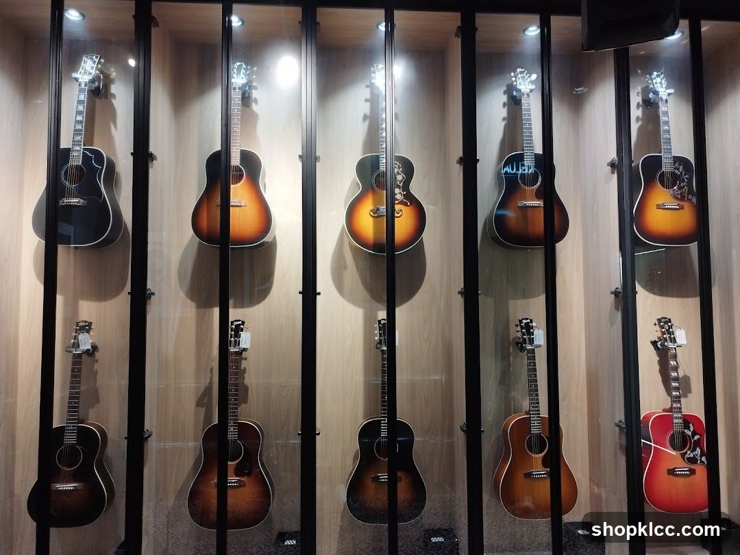 Guitars on Display