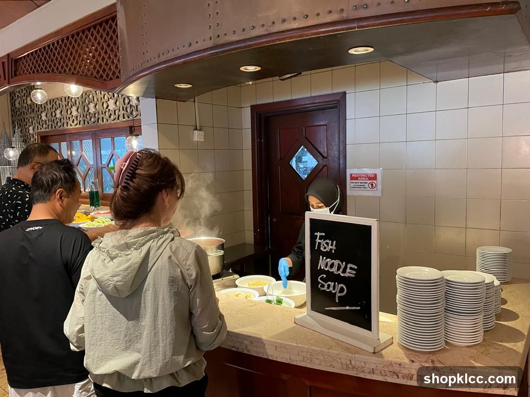 Fish Noodle Soup Station