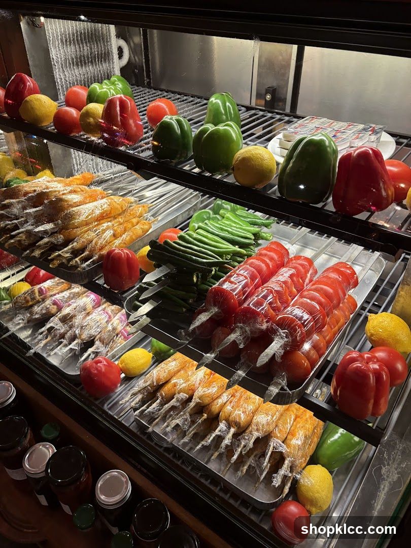 Grilled Skewers Display