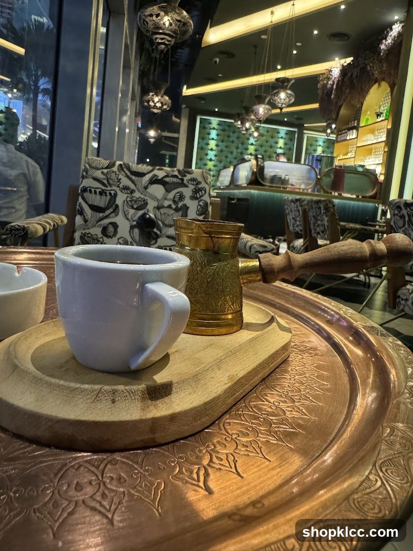 Coffee and Tea Set in a Lounge