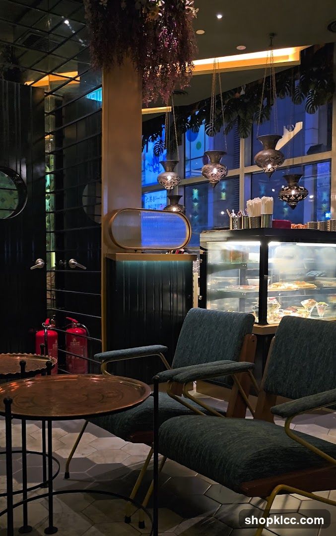 Interior Cafe Scene