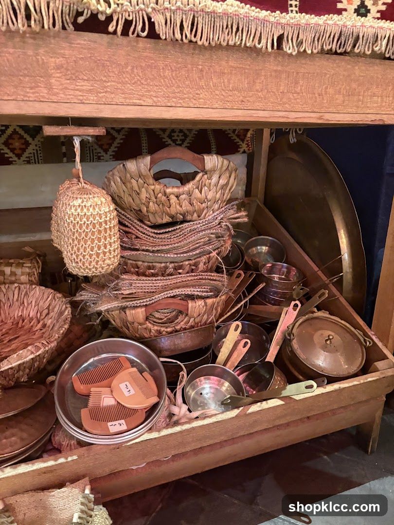 Traditional Crafts and Utensils Display