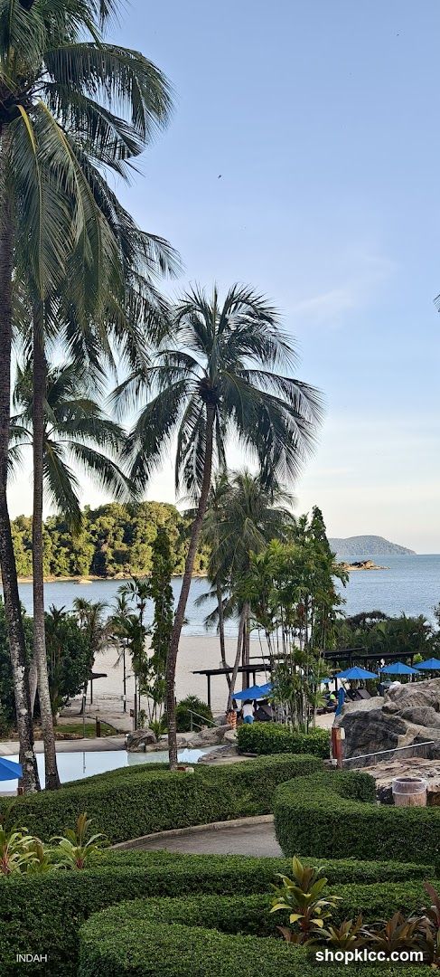 Tropical Beach Resort View