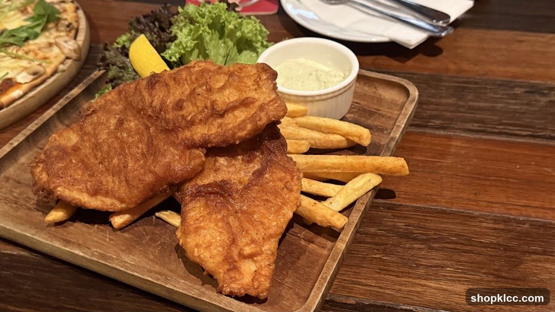 Fish and Chips with Fries
