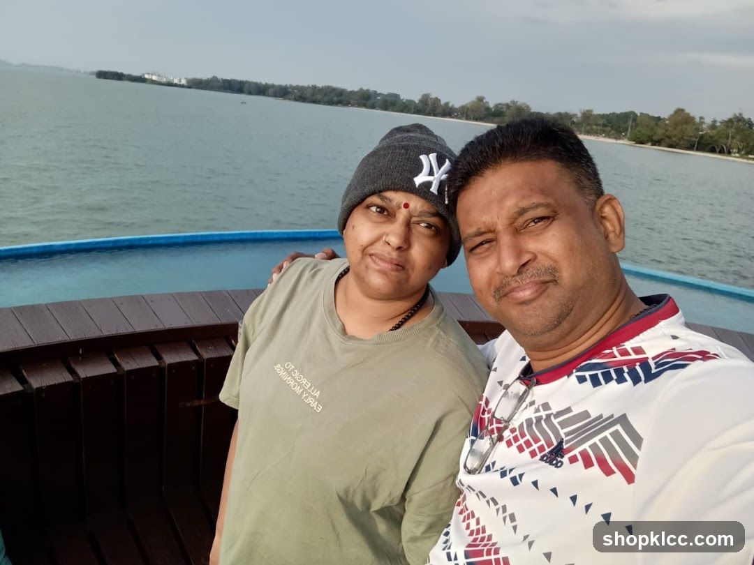Couple on a boat