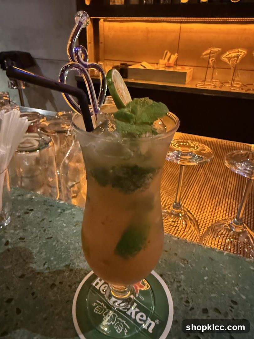 Cocktail at Bar