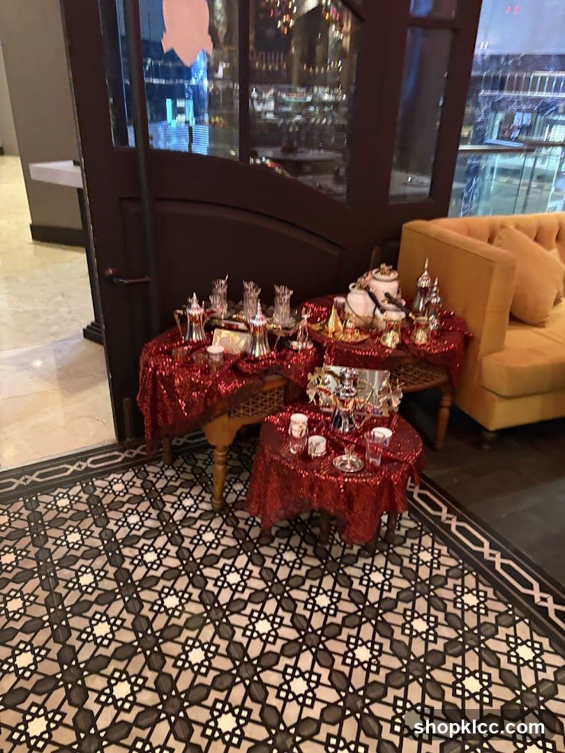 Decorative Tea Table Setup