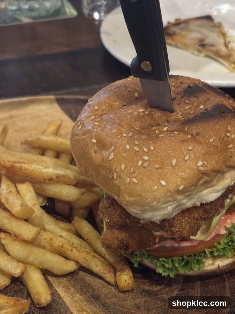Burger with Fries