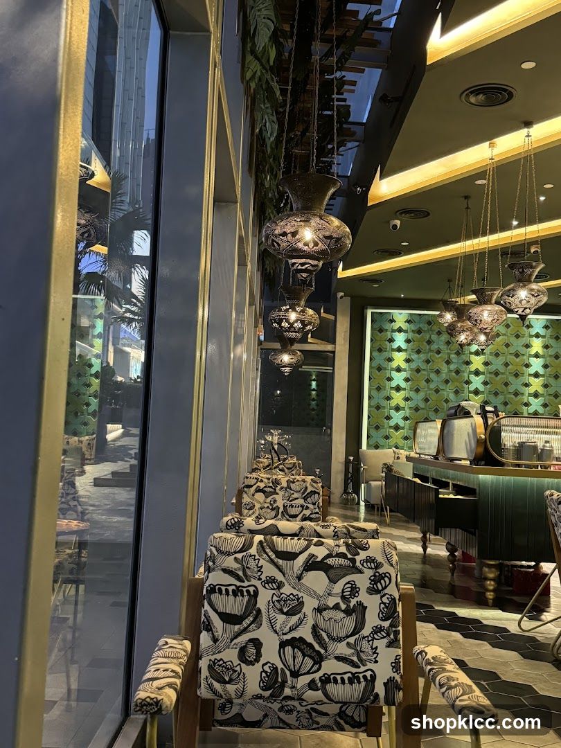 Interior of a modern restaurant or cafe