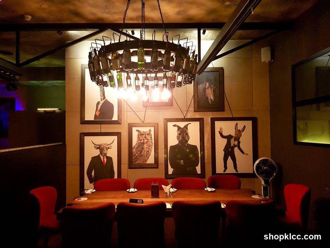 Animal-Themed Dining Room Interior