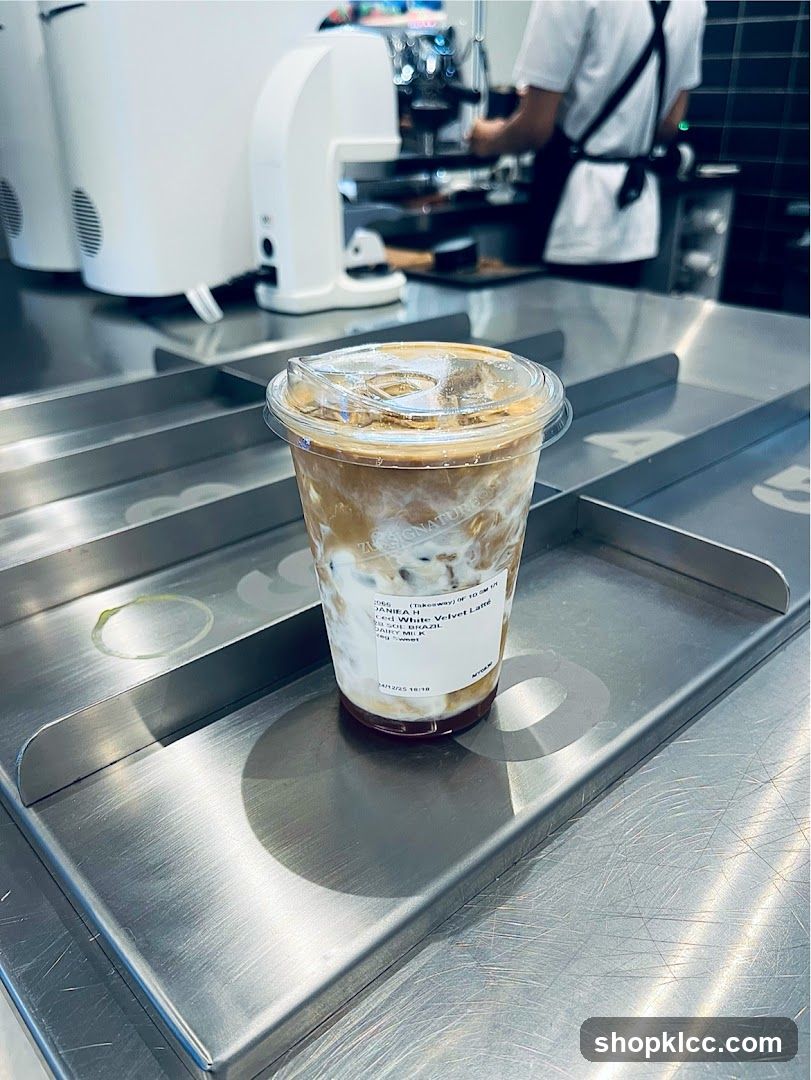 Iced Coffee in Cup