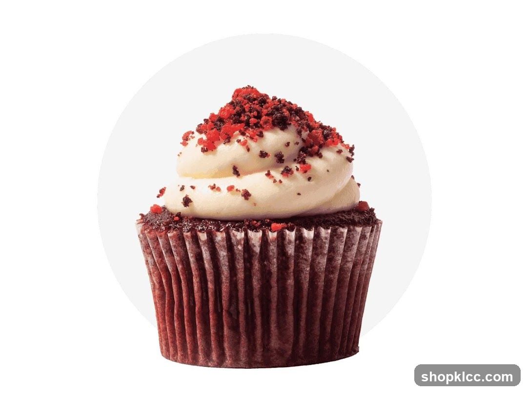 Red Velvet Cupcake with Cream Cheese Frosting