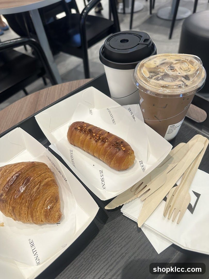Coffee and Pastry Tray