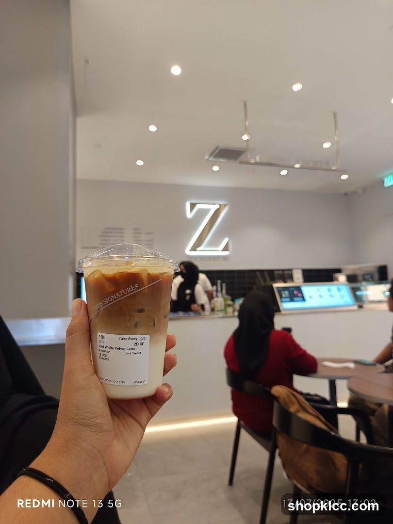 Coffee Shop Interior with Drink