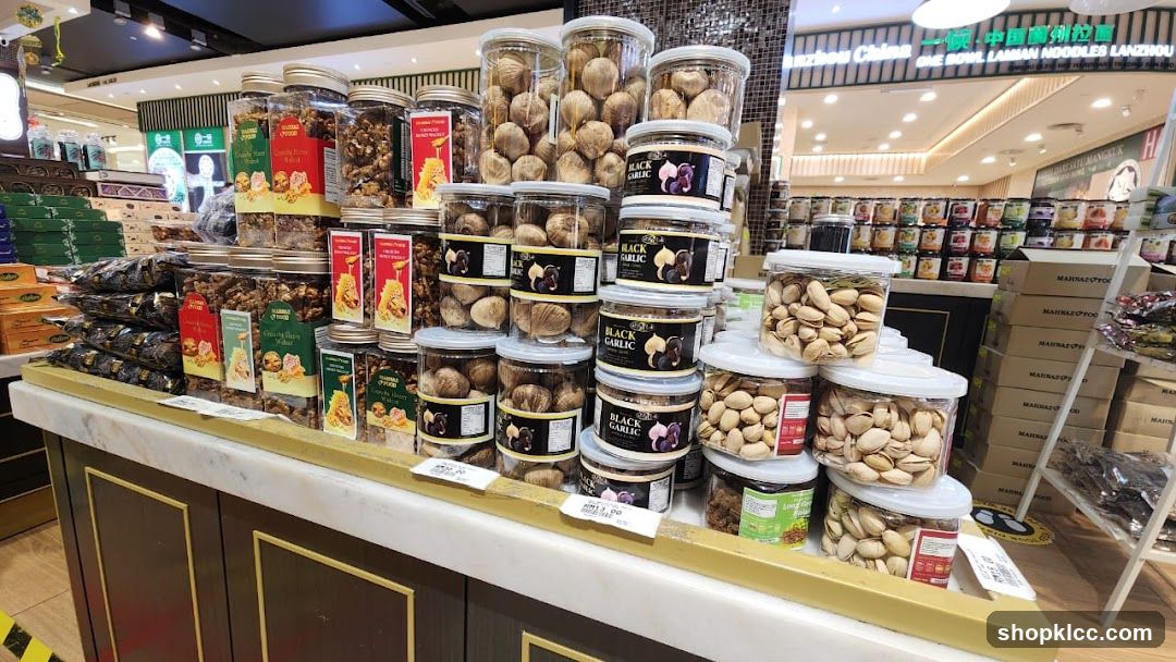 Spices and Nuts Display