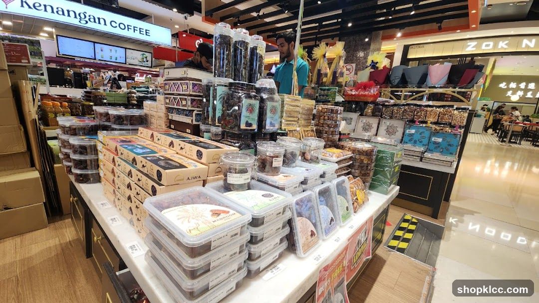Food Display in Mall