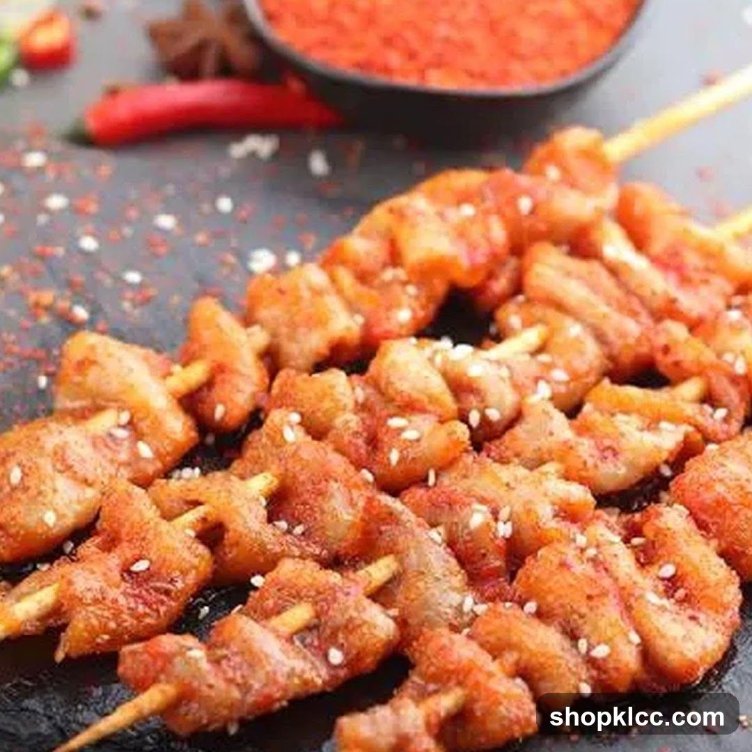 Spicy Skewers
