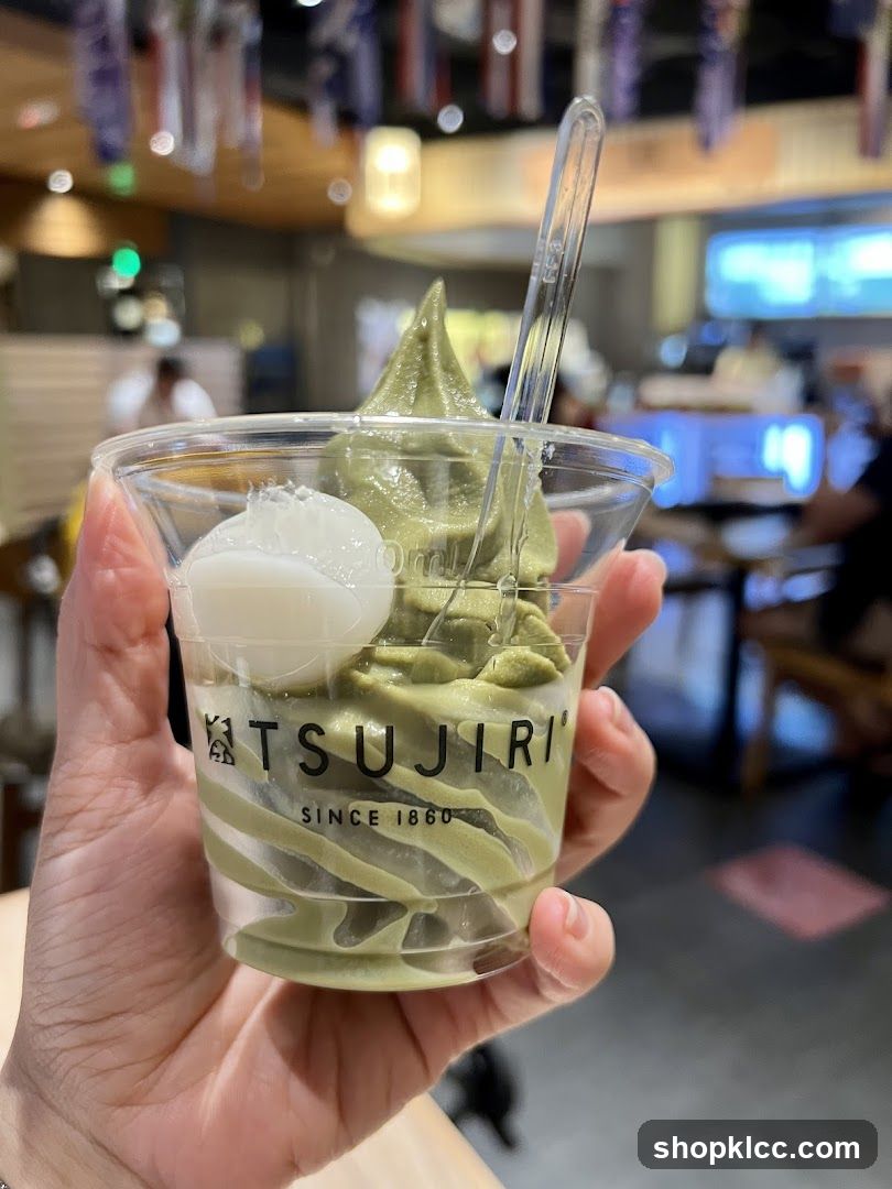 Matcha Soft Serve