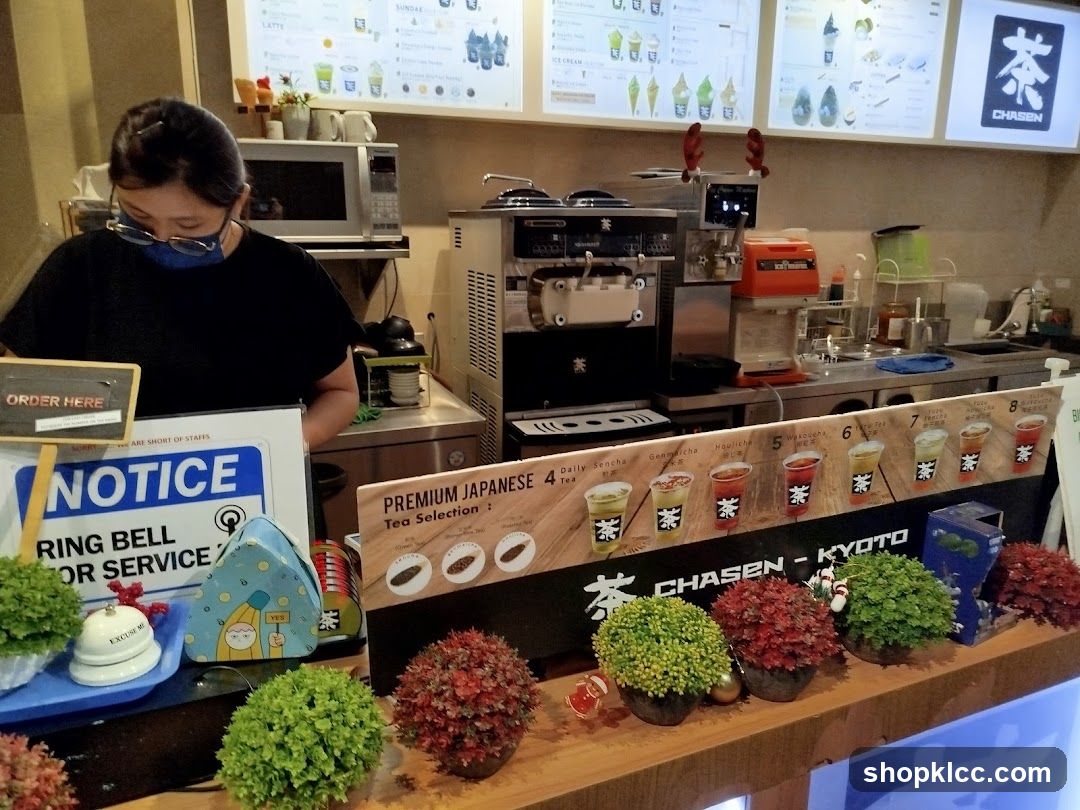Tea Shop Counter