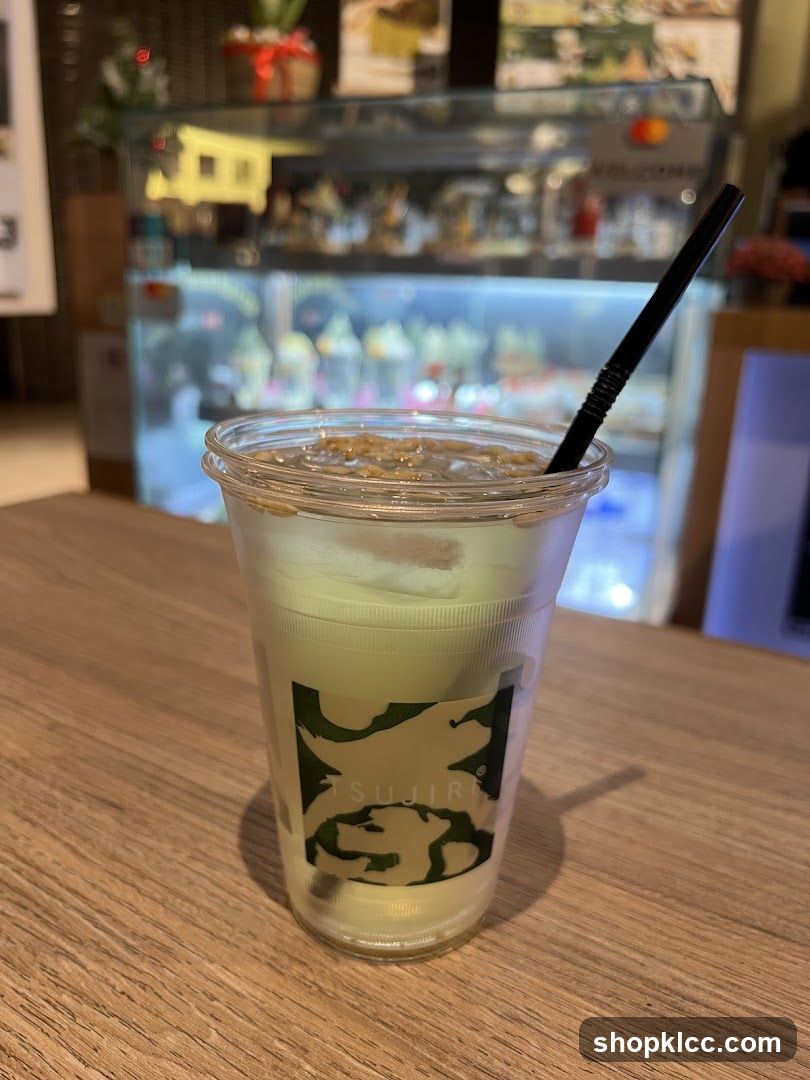 Iced Matcha Drink