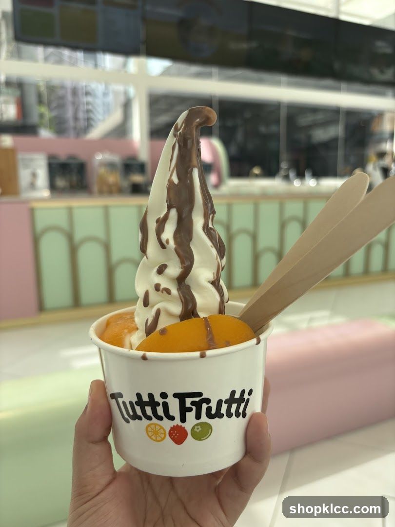 Tutti Frutti Ice Cream Cup