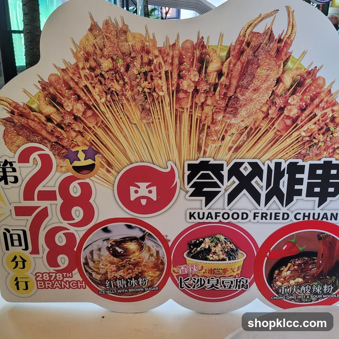 Fried Skewers and Snacks Menu