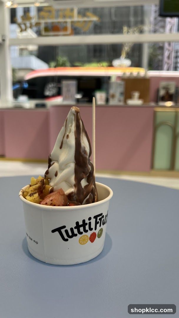 Tutti Frutti Dessert Cup